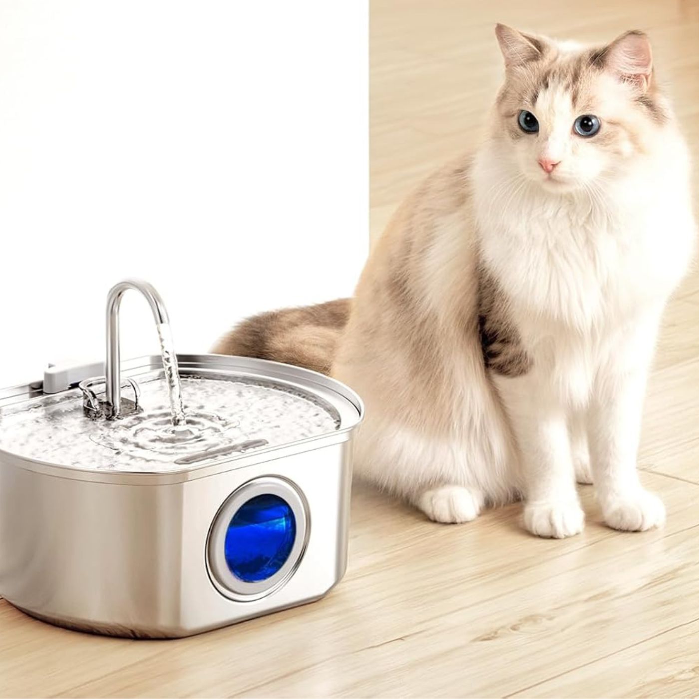 PawfectSnuggle Stainless Steel Water Fountain