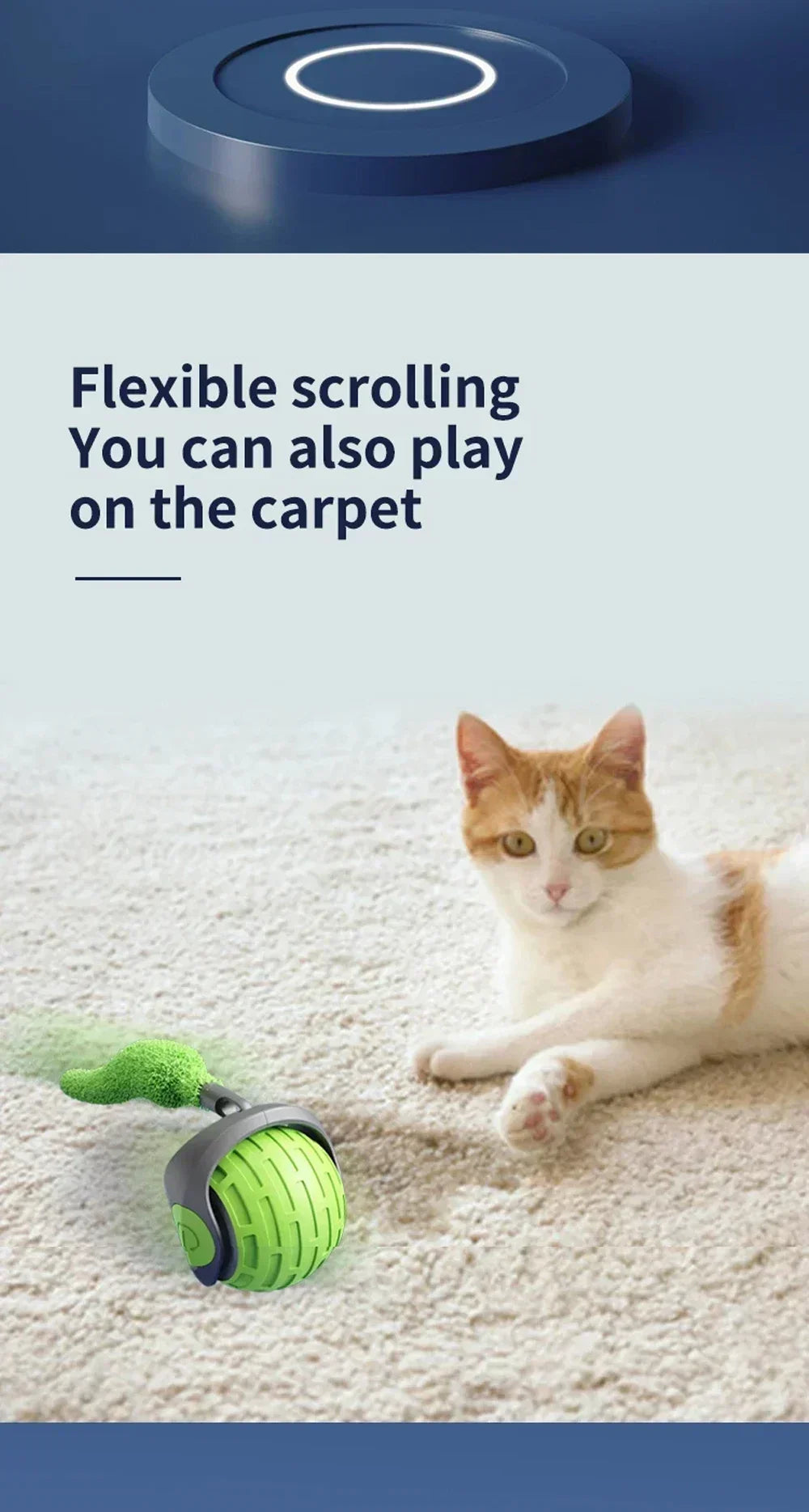 Automatic Rolling Ball Cat Toys