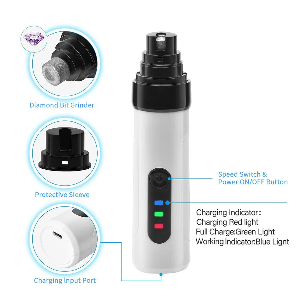 Electric Ultra Nail Grinder for Cat Paws