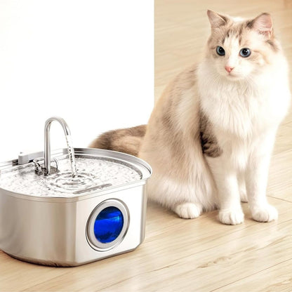 PawfectSnuggle Stainless Steel Water Fountain