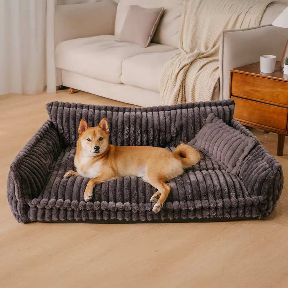 Large Washable Fluffy Orthopedic Soft Dog Pillow Dog Sofa