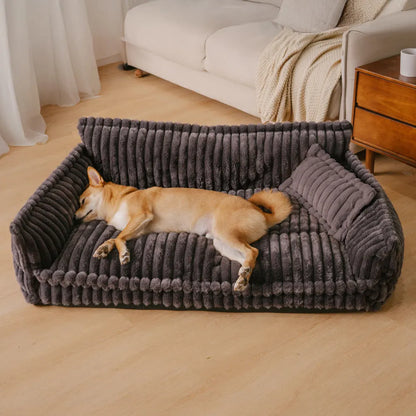 Large Washable Fluffy Orthopedic Soft Dog Pillow Dog Sofa