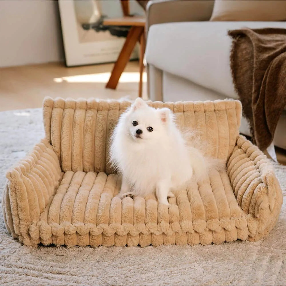 Large Washable Fluffy Orthopedic Soft Dog Pillow Dog Sofa