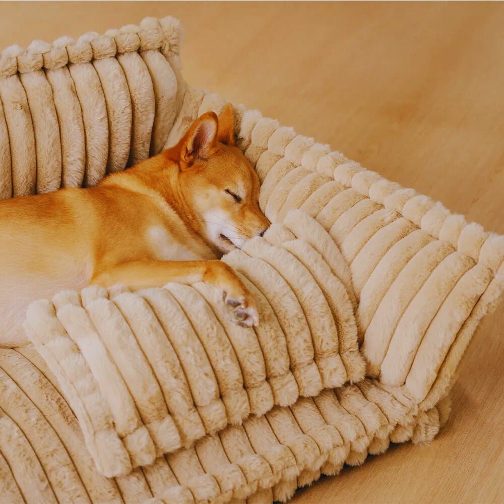 Large Washable Fluffy Orthopedic Soft Dog Pillow Dog Sofa